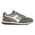 Sneakers verdi con logo a contrasto Diadora Olympia, Brand, SKU s323000186, Immagine 0